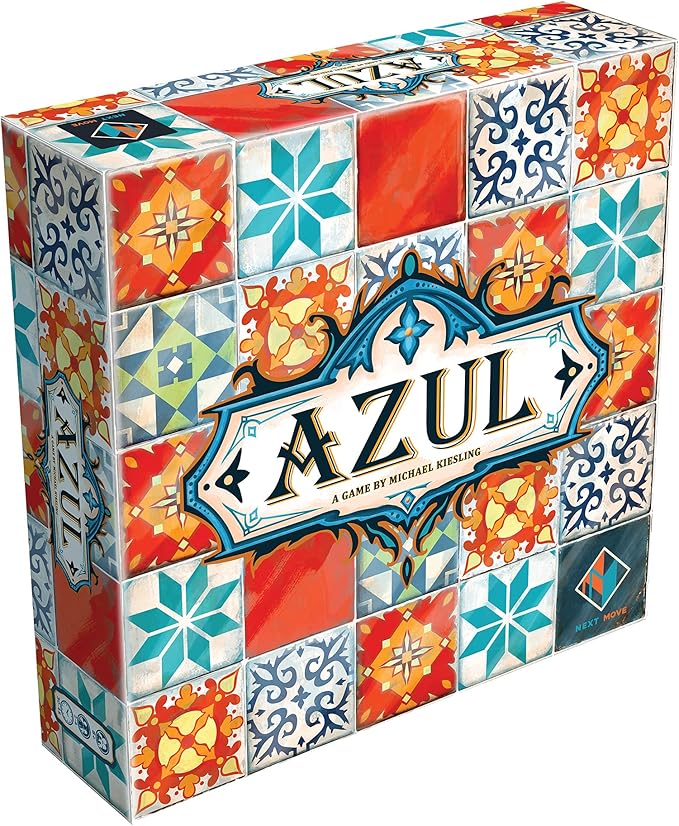 Azul Board Strategic Tile-Placement Game for Family Fun
