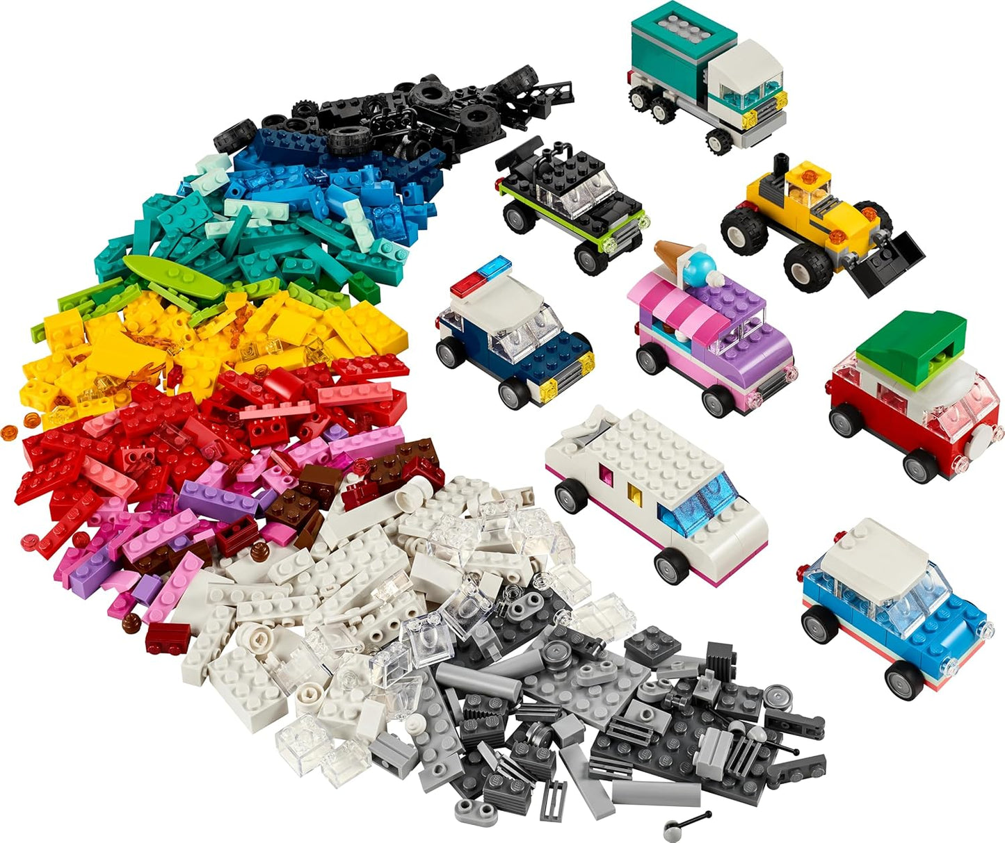 LEGO Classic Creative Vehicles Building Toy 11036 (900 Pieces)