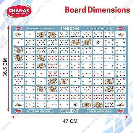 Chanak Make A Sequent Board Game