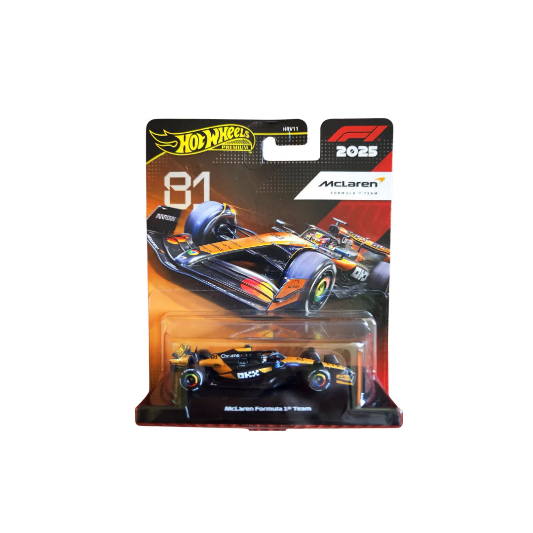 Hot Wheels McLaren F1 Team #81 (2025) | Cocoland Toys