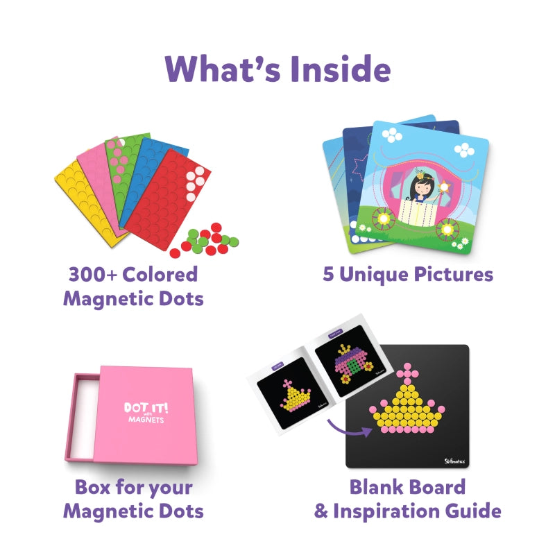 SkillMatics Dot It with Magnets - Unicorns & Princesses