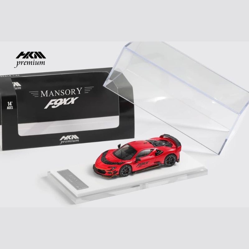 HKM 1:64 Red Masari Mansory open-top Ferrari SF90 F9XX – Cocoland Toys