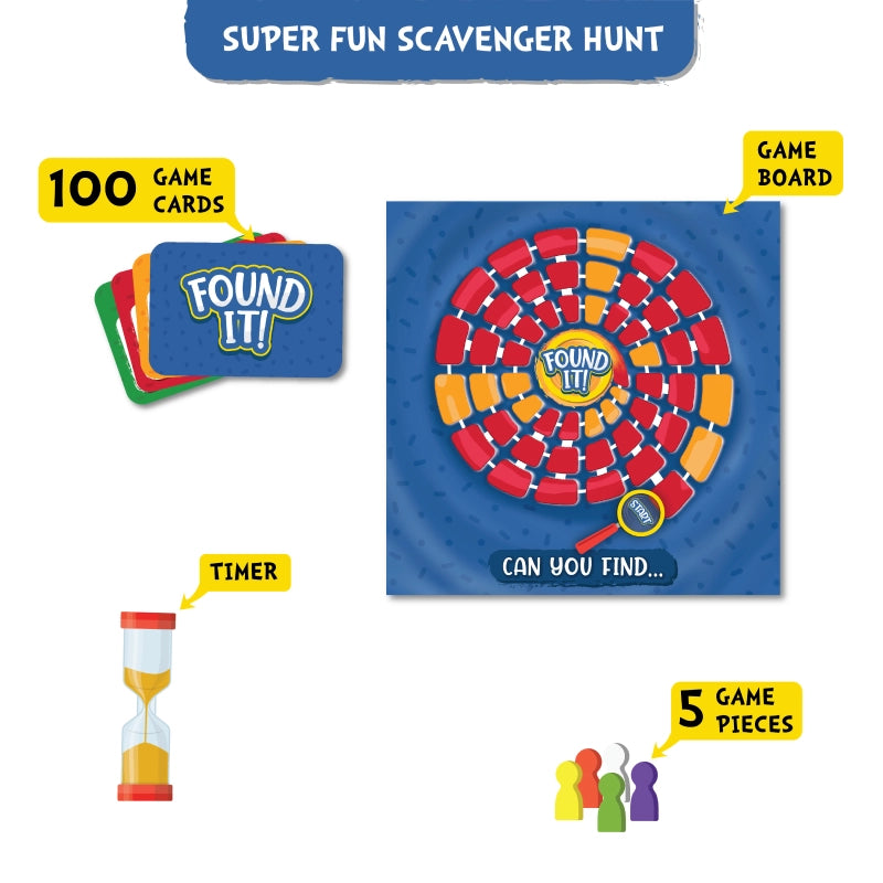 Found It Board Game | Smart scavenger hunt