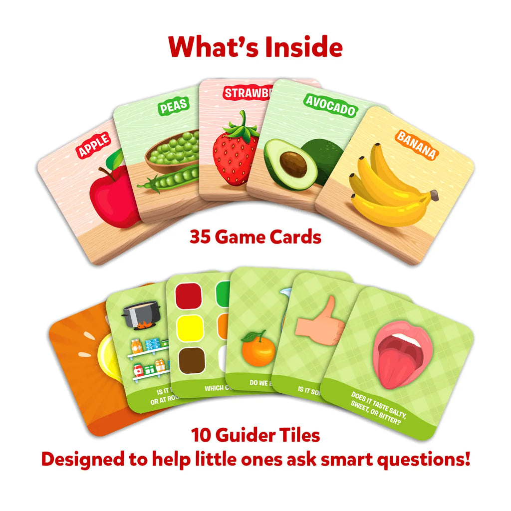 Guess in 10 Junior: Food We Eat! | Trivia card game