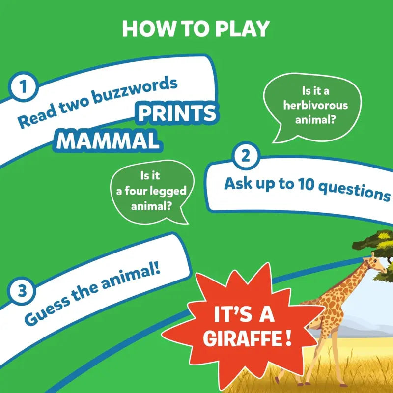 Guess in 10: Animal Kingdom | Trivia card game