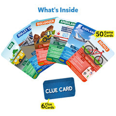 Guess in 10: Things That Go! | Trivia card game