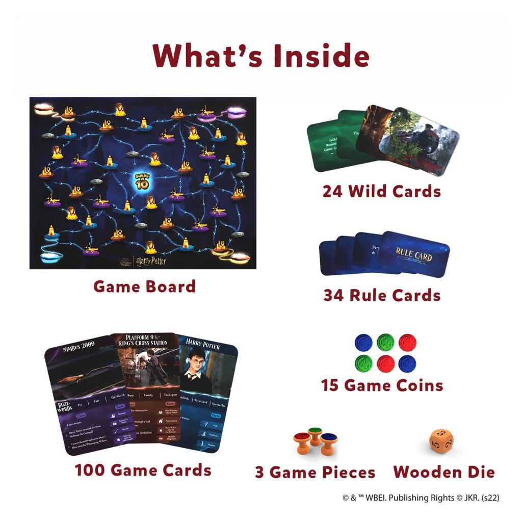 Guess in 10: Harry Potter Board Game | Trivia game