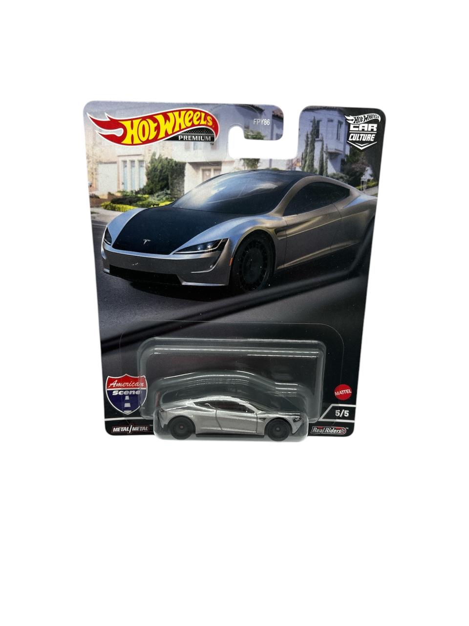 Premium Hot Wheels Tesla Roadste