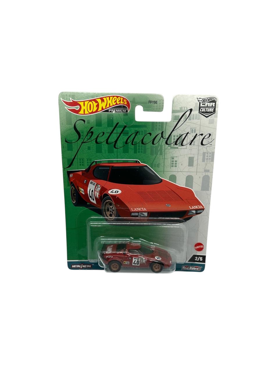 Premium Hot Wheels Car Culture Spettacolare Lancia Stratos