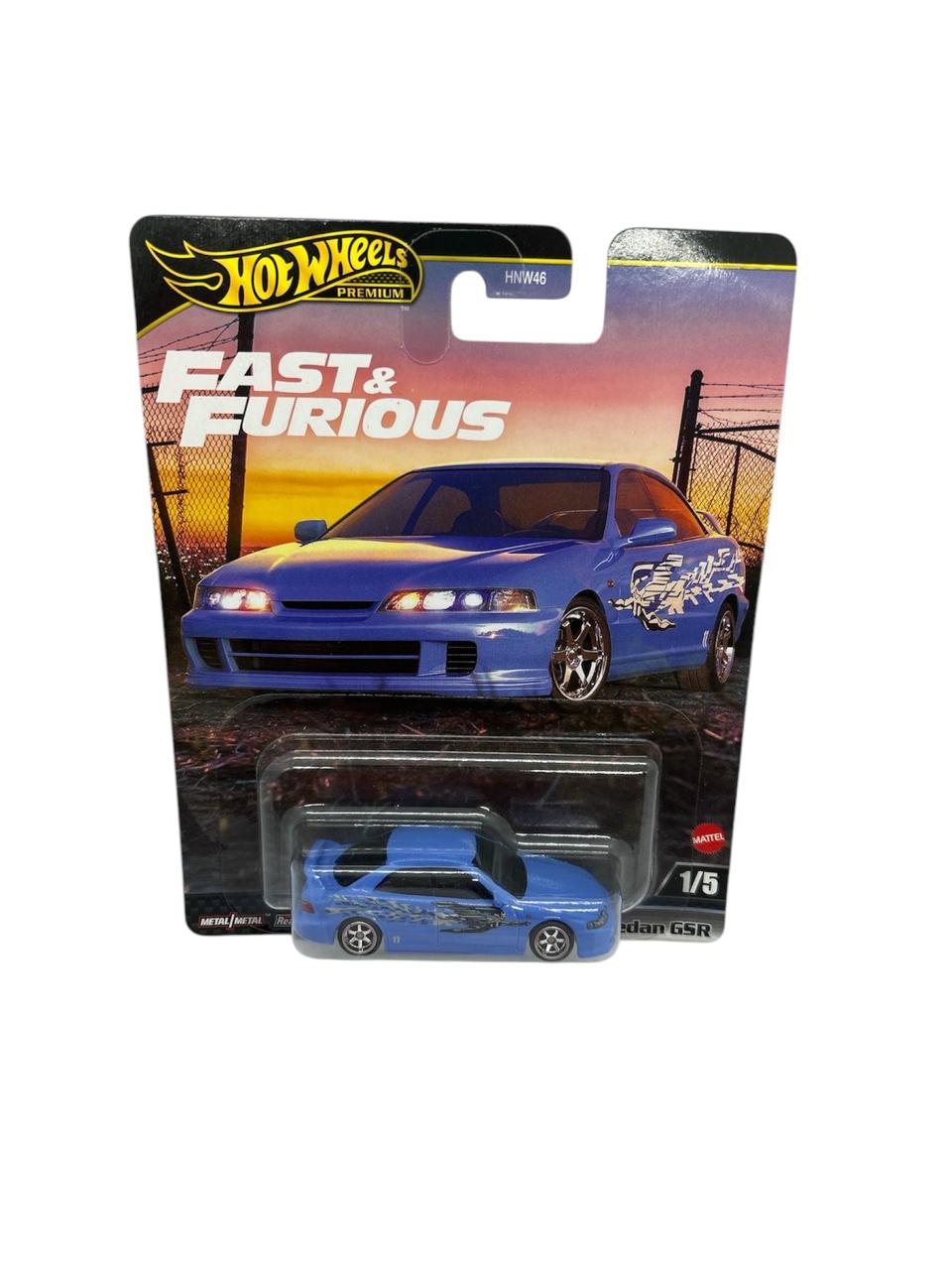 Premium Hotwheels Fast & Furious Custom Acura Intergra Sedan GSR