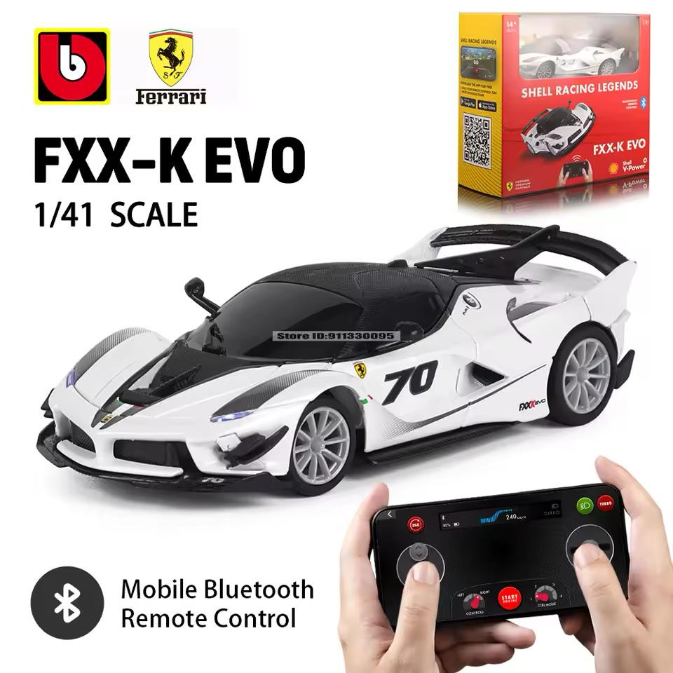 Burago 1:41 SF-23 Shell Racing Legends FXX-K EVO Bluetooth RC