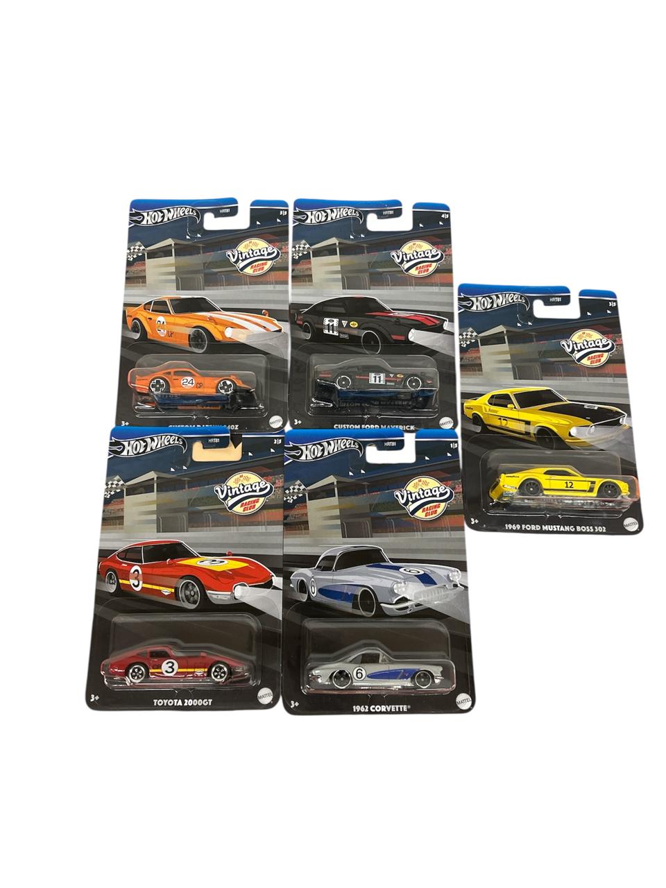 Hotwheels Vintage Racing Club Set Of 5