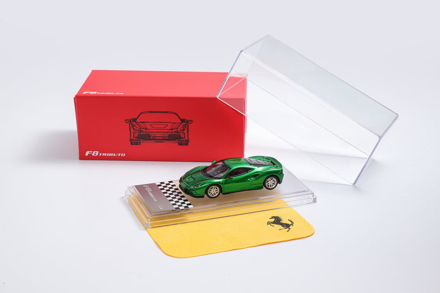 XF MODEL 1/64 Scale Ferrari F8 Tributo Diecast Car Model