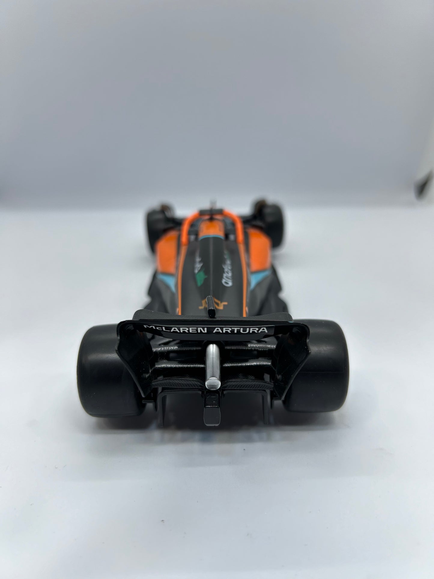 Rastar 1/24 Scale 56800 - MCL36 2022 Emilia Romagna GP - Orange/Blue/Black