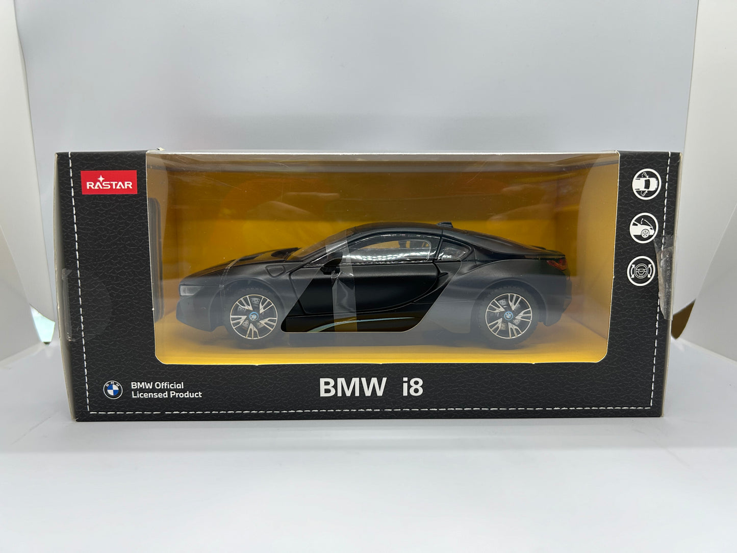 RASTAR Die Cast 1:24 BMW i8, Black