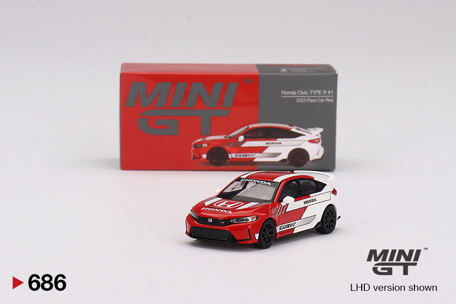 Honda Civic TYPE R 2023 Pace Car Red