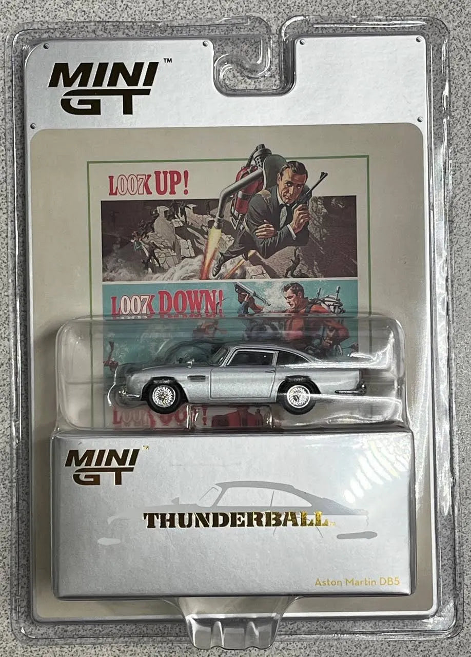 Mini GT #901: Aston Martin DB5 “Thunderball”- Blister Pack