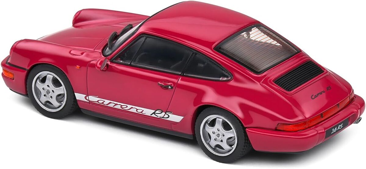Solido: Porsche 964 RS Red 1992 Die-Cast Scale Model (1:43)