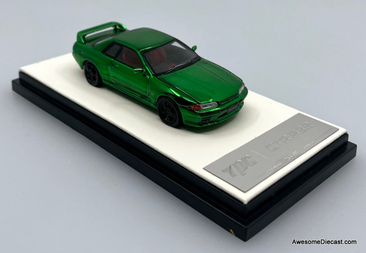 Nissan Skyline GT-R R32 Green TPC 1:64 Scale