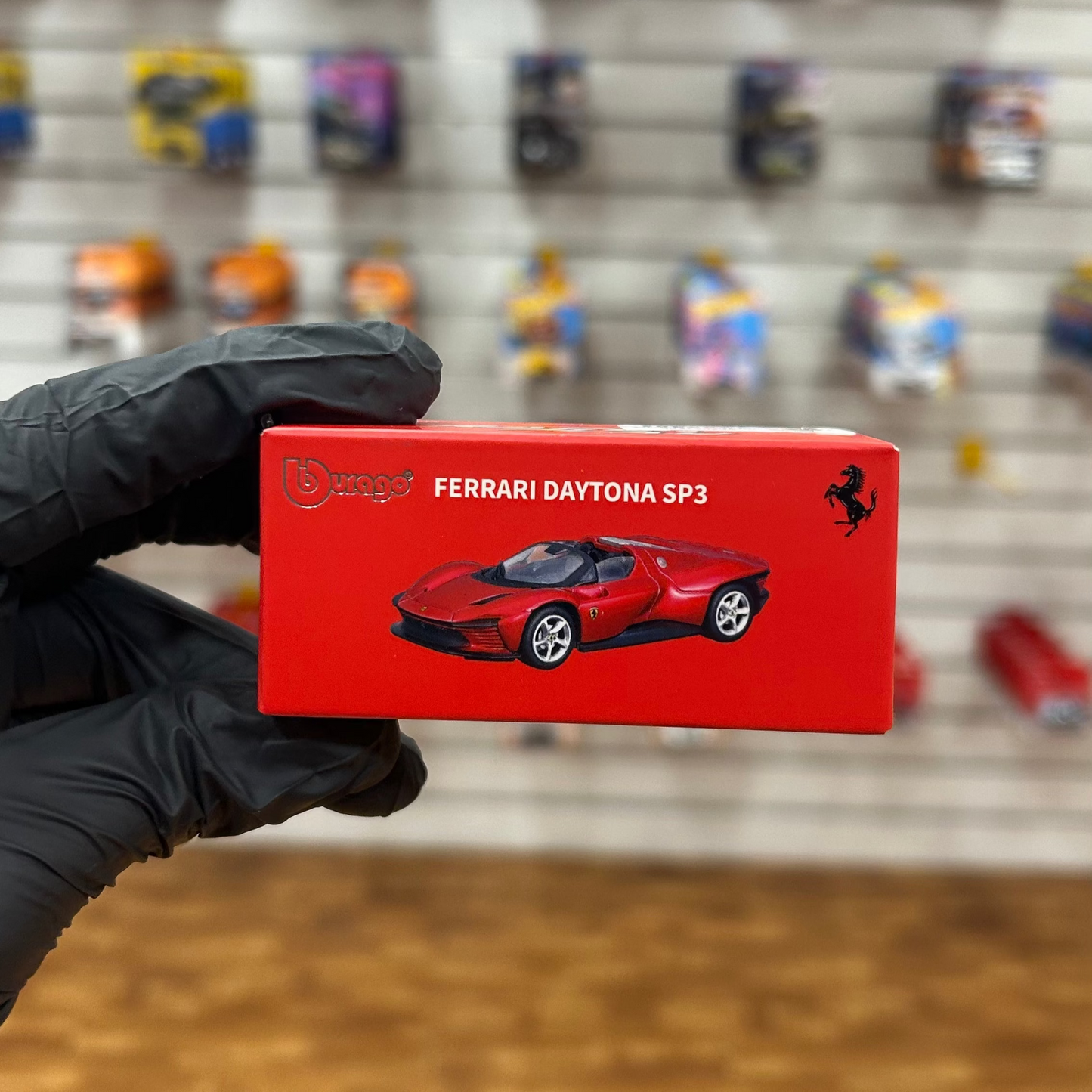 Burago Ferrari Daytona Red SP3 Die Cast