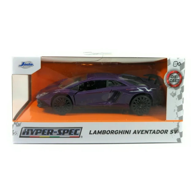 Jada Hyper-Spec Series Purple Lamborghini Aventador SV 1:32 Scale Die-Cast Vehicle
