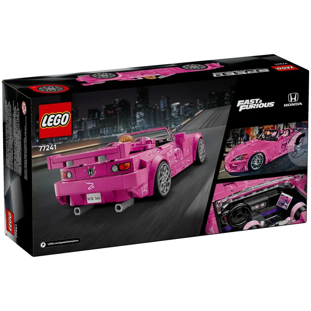 Lego Speed Champions 2 Fast 2 Furious Honda S2000 77241 Building Kit (300 Pieces)