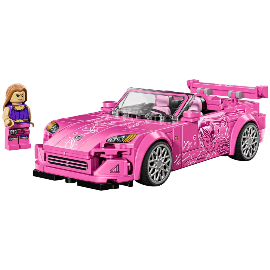 Lego Speed Champions 2 Fast 2 Furious Honda S2000 77241 Building Kit (300 Pieces)