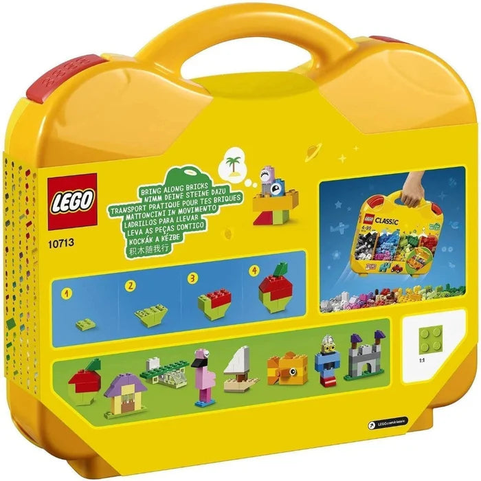 LEGO Classic Creative Suitcase Building Blocks (213 Pcs) 10713, 4Y+