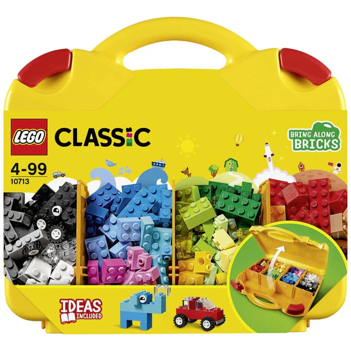 LEGO Classic Creative Suitcase Building Blocks (213 Pcs) 10713, 4Y+