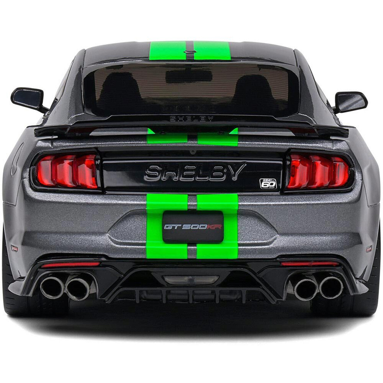 2020 Ford Mustang G.T. 500 Grey 1:18 Scale Diecast Model Car