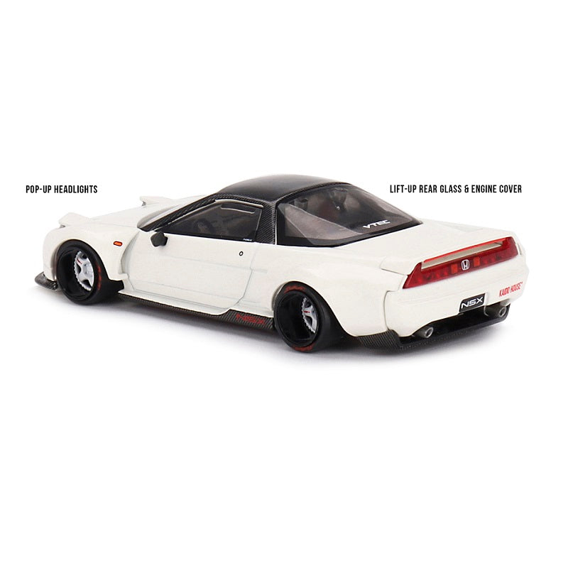 MINI GT 1:64 KAIDO★HOUSE HONDA NSX KAIDO WORKS V2 WHITE (KHMG148)