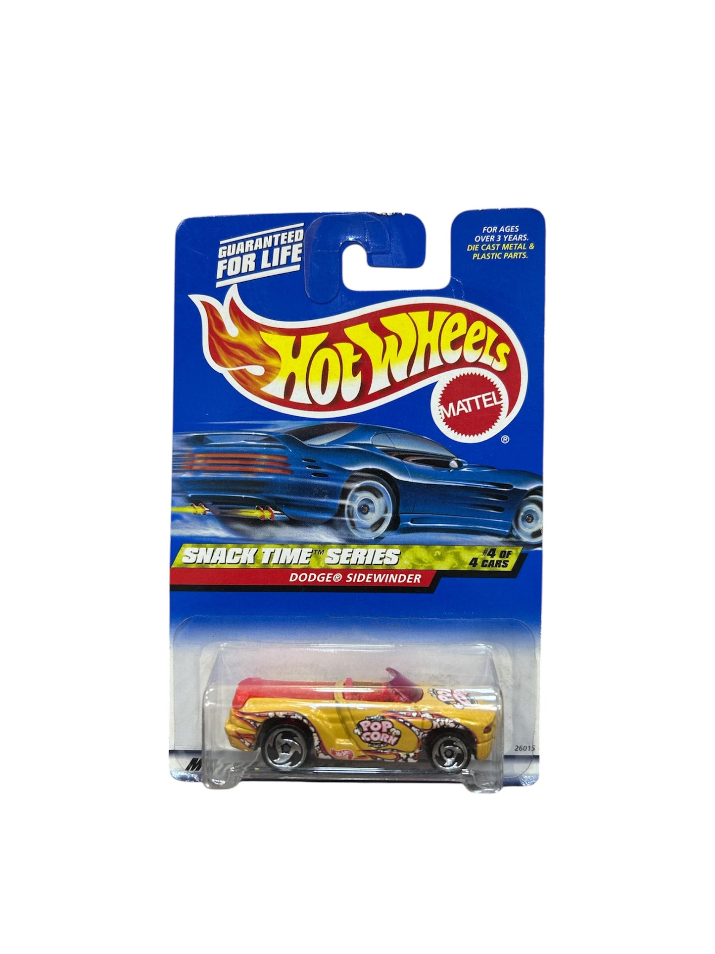 2000 Hot Wheels Snack Time Dodge Sidewinder 4/4(Mustard Version)