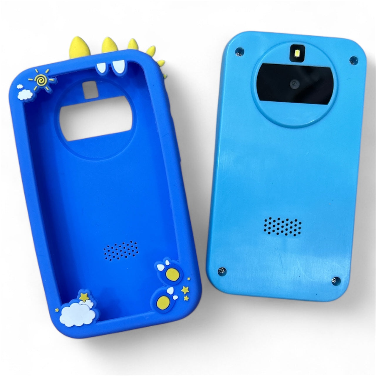 Kids Smart Phone for Girls and Boys, Festival Birthday Gifts for Girls Boys Age 3-10 Kids Toys Cell Phone, 2.8" Touchscreen Learning Play Toy Phone with Dual Camera, Game, Music Player (Pink) (Blue)