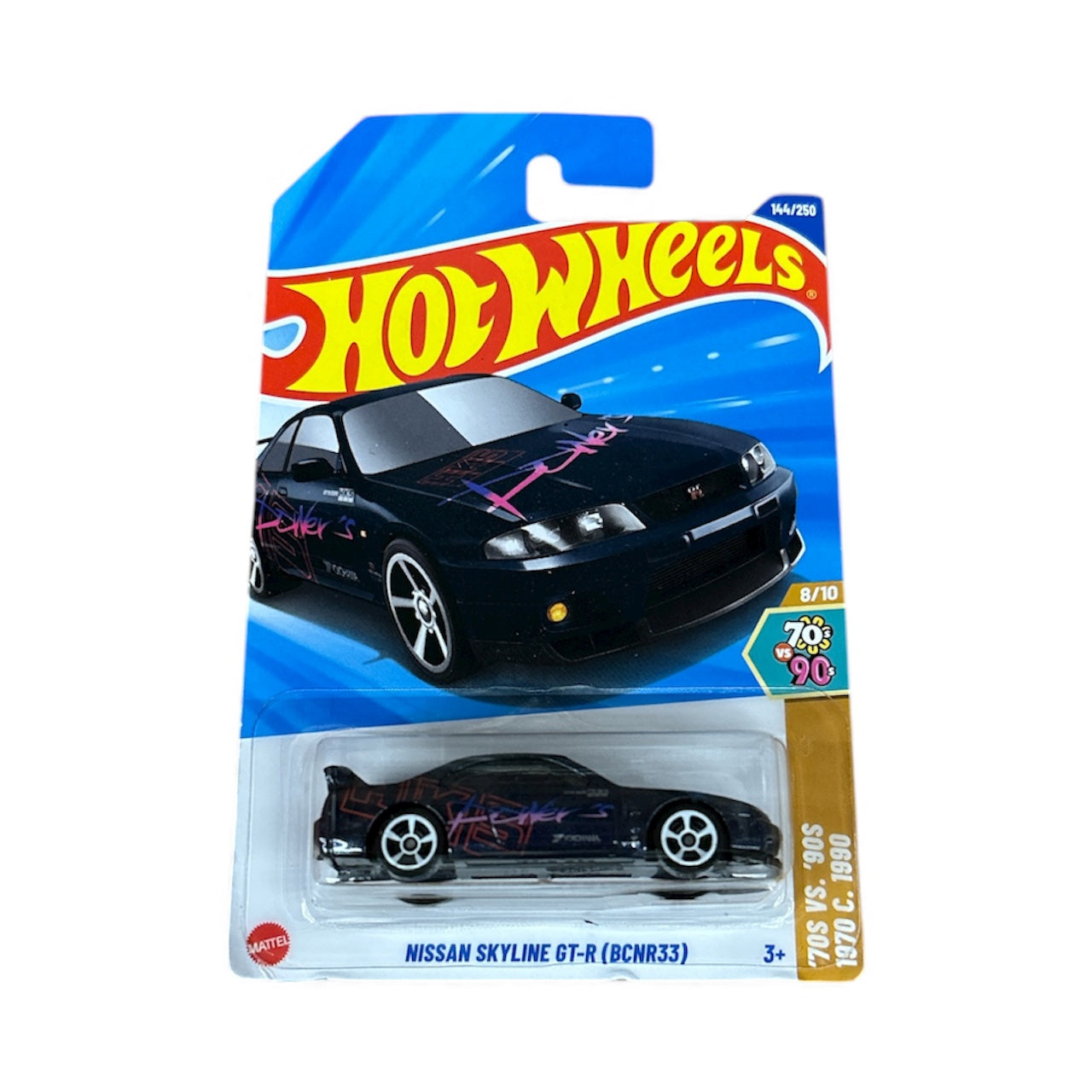 2025 Hotwheels Nissan Skylined GT-R BCNR33 (Imported)