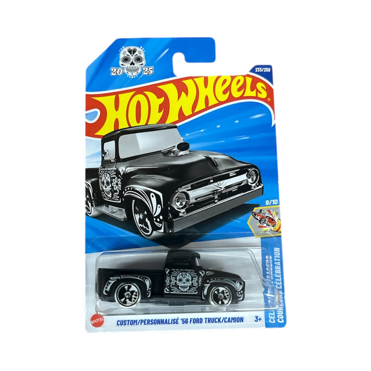2025 Hotwheels Custom/Personnalise 56 Ford Truck/Camion ( Imported )