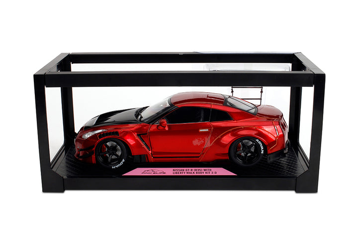 Pink Slips Nissan GT-R (R35) Liberty Walk, 1:18 Scale Vehicle
