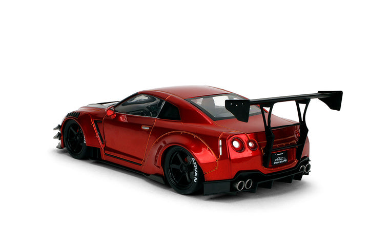 Pink Slips Nissan GT-R (R35) Liberty Walk, 1:18 Scale Vehicle