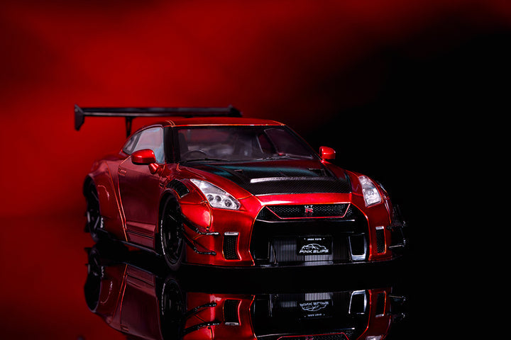 Pink Slips Nissan GT-R (R35) Liberty Walk, 1:18 Scale Vehicle