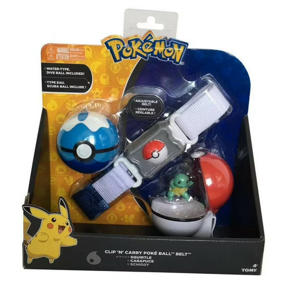 Pokemon Clip 'n' Carry Poke Ball Belt- Squirtle