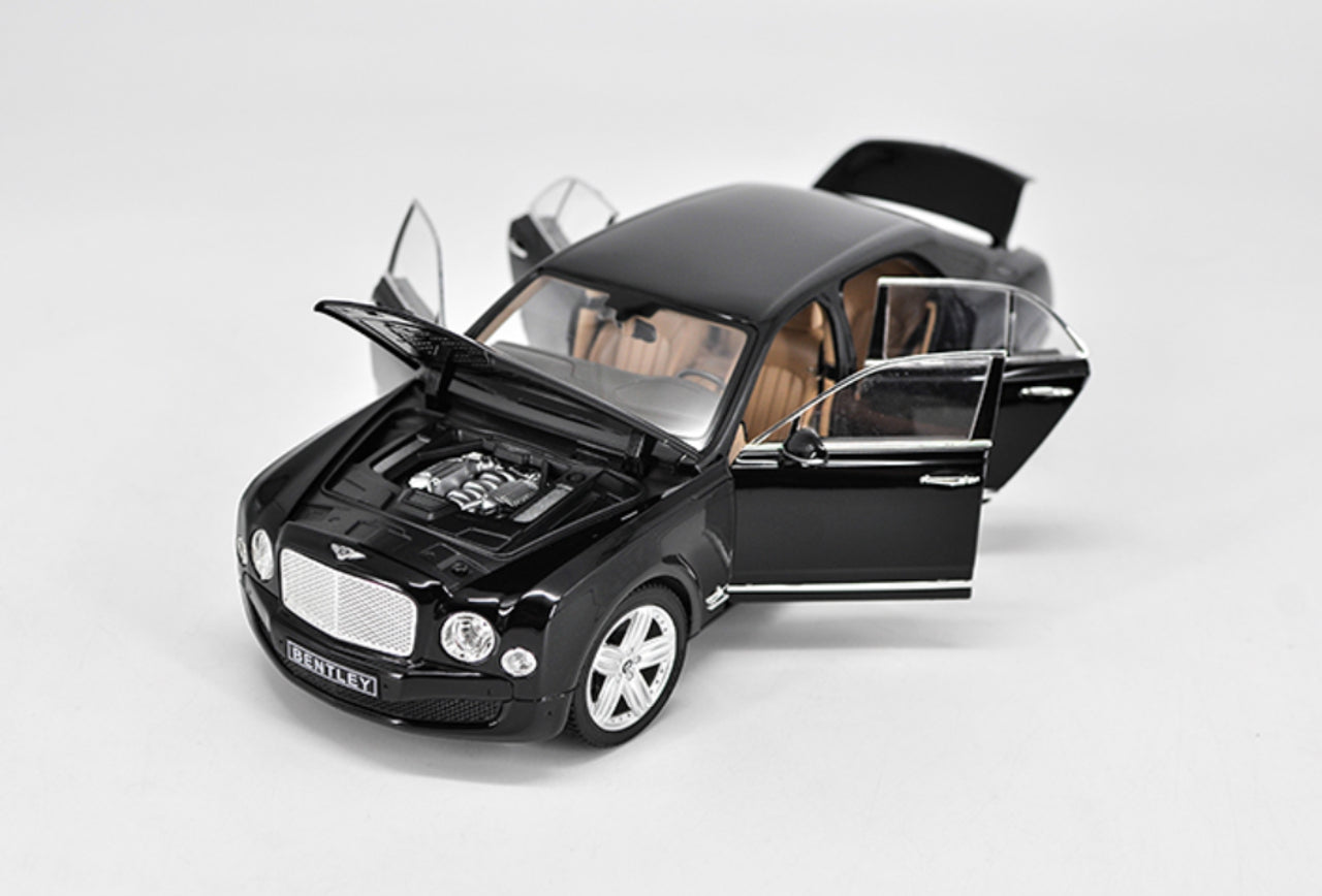RASTAR Bentley Mulsanne Black 1:18