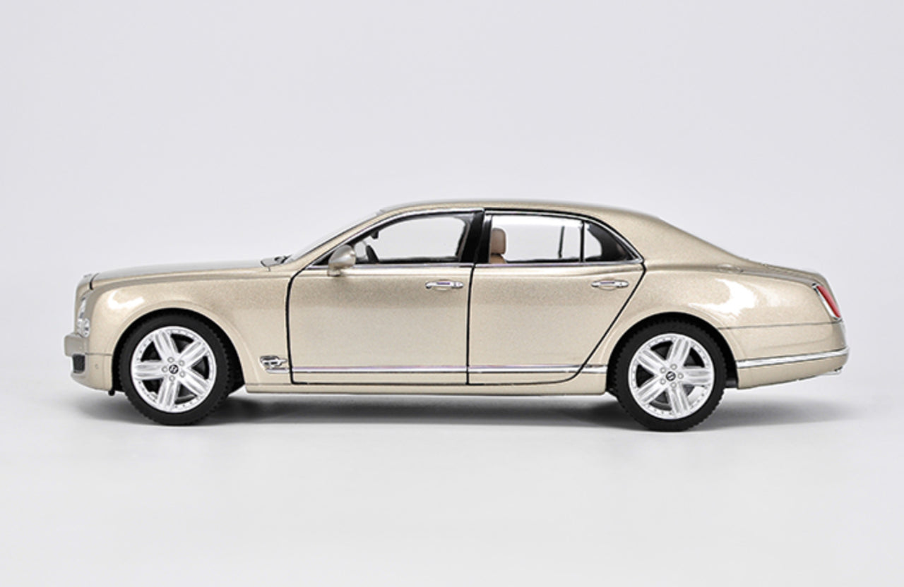 1/18 Rastar Bentley Mulsanne (Champagne) Diecast Car Model