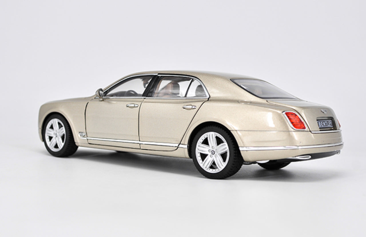 1/18 Rastar Bentley Mulsanne (Champagne) Diecast Car Model