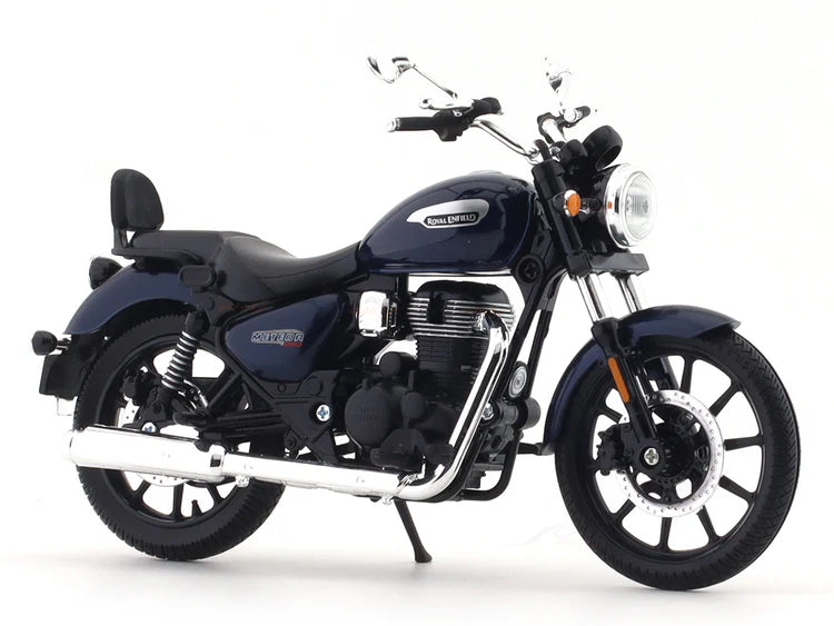 Maisto Royal Enfield Meteor 350 Stellar Blue 1:12