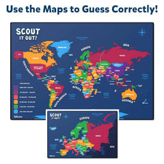 Scout it Out: Countries of The World | Trivia Board Game