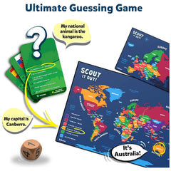 Scout it Out: Countries of The World | Trivia Board Game