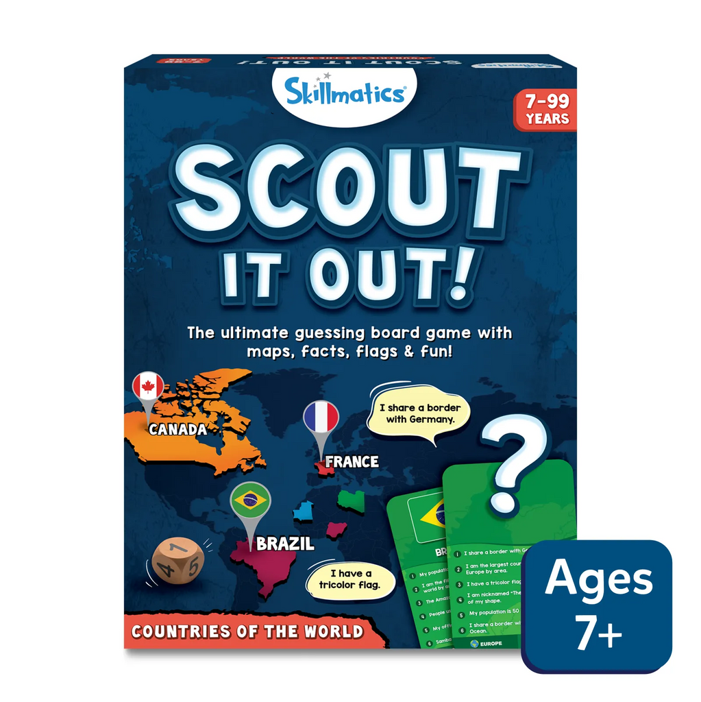 Scout it Out: Countries of The World | Trivia Board Game