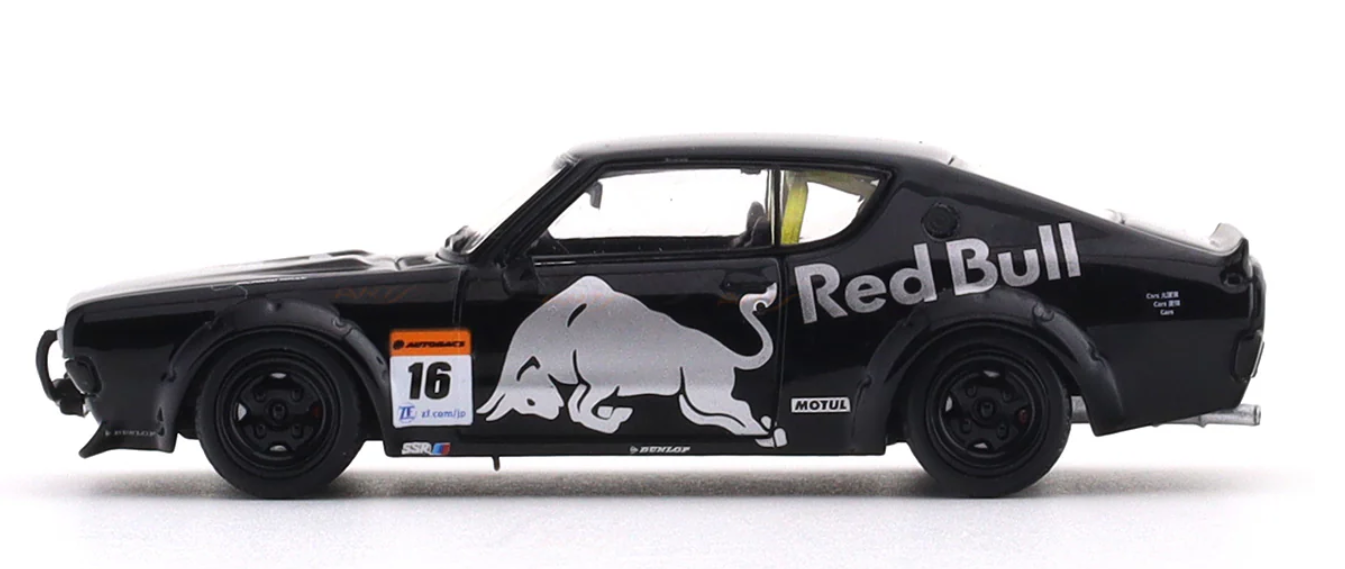 Timemicro Nissan Skyline 2000 GT-R KPGC10 RedBull MOTUL  1:64 Time Micro diecast scale model miniature car collectible