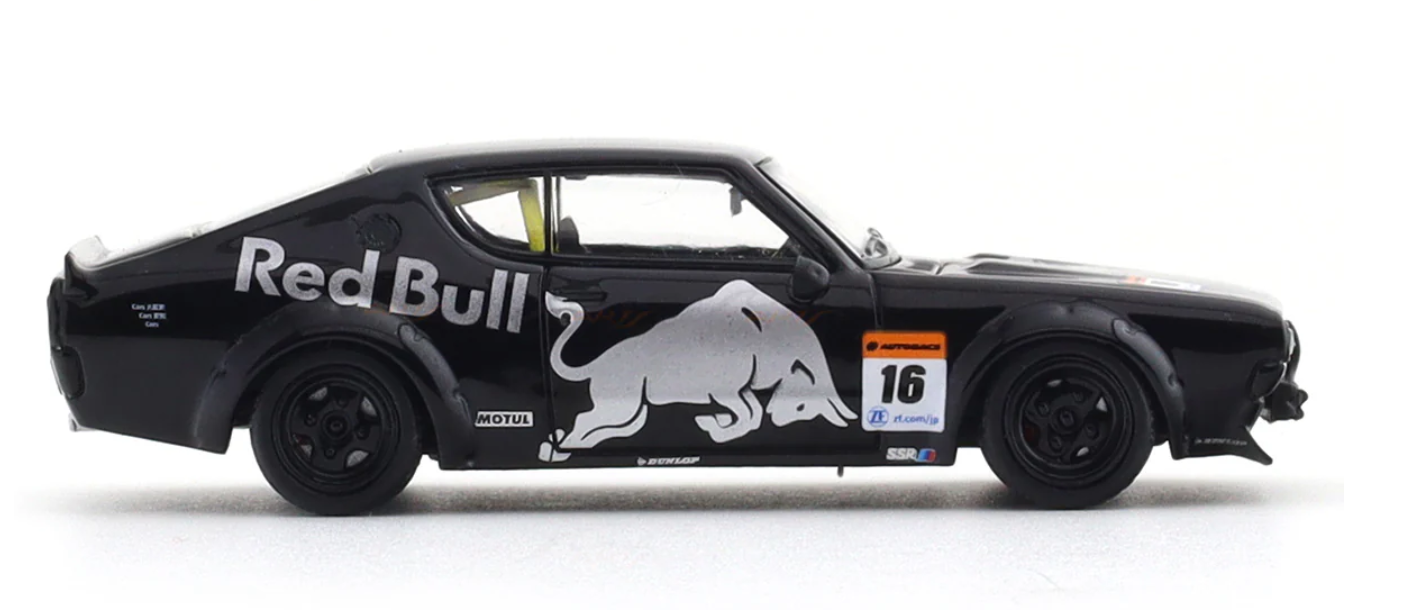 Timemicro Nissan Skyline 2000 GT-R KPGC10 RedBull MOTUL  1:64 Time Micro diecast scale model miniature car collectible