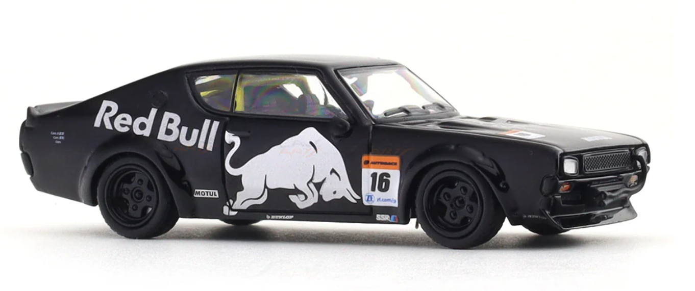 Timemicro Nissan Skyline 2000 GT-R KPGC10 RedBull MOTUL  1:64 Time Micro diecast scale model miniature car collectible