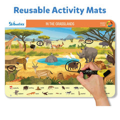 Search & Find Animals | Reusable Activity Mats